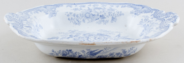 Vegetable Dish Base c1870